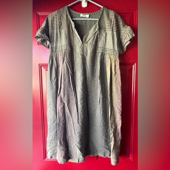 Sita Murt grey stripe dress size 36 - Picture 1 of 4